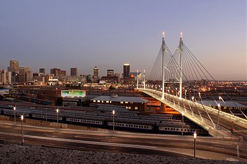 Ponte Nelson Mandela, Johannesburg, África do Sul