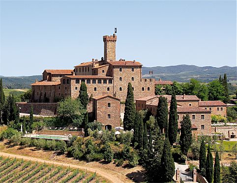 Castello Banfi – il Borgo, Montalcino, Toscana, Itália