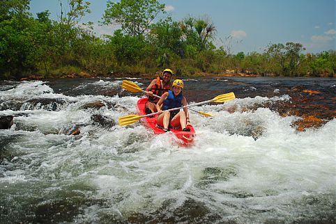 Canoagem no Rio Novo, Jalapão, TO 