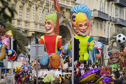 Carnaval em Nice, França