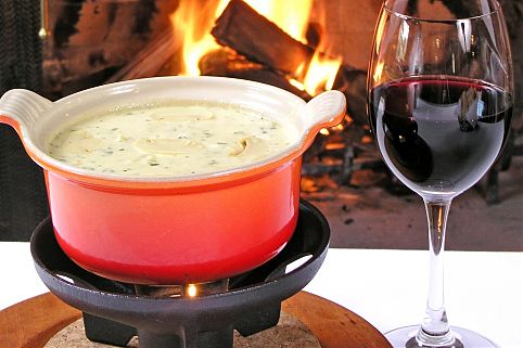Fondue de Queijo do Restaurante Charpentier