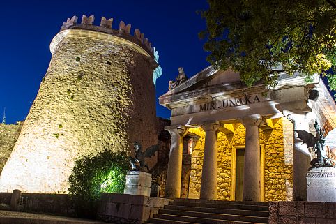 Castelo de Trsat, em Rijeka, Croácia