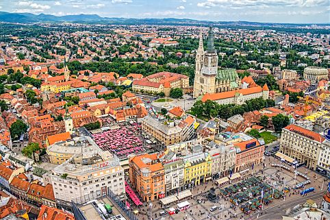 Zagreb, capital da Croácia