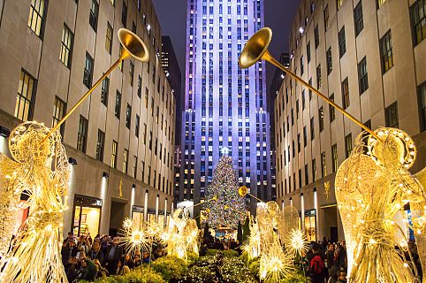 Árvore do Rockefeller Center, Nova York, Estados Unidos