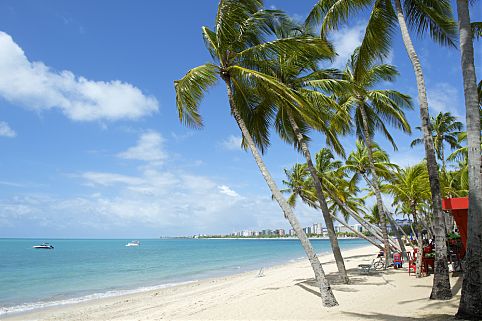 Praia de Pajuçara, Maceió, AL 