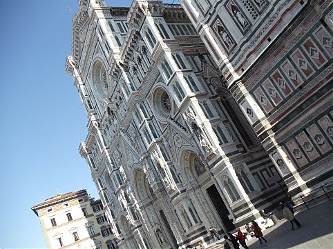 A magnífica catedral de Florença, ou Duomo 