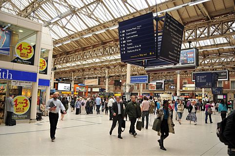 Victoria Station, Londres 