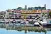 Cidade velha e o porto de Cannes 