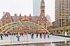 Canada Toronto Nathan Phillips Square outdoor rink 