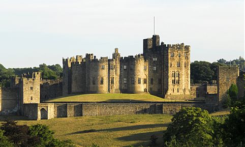 Castelo de Alnwick - Northumberland, Inglaterra  