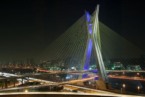 Ponte Otavio Frias de Oliveira, Sao Paulo 