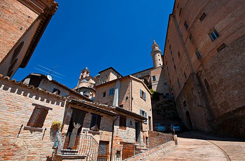  Palazzo Ducalle em Urbino, Itália