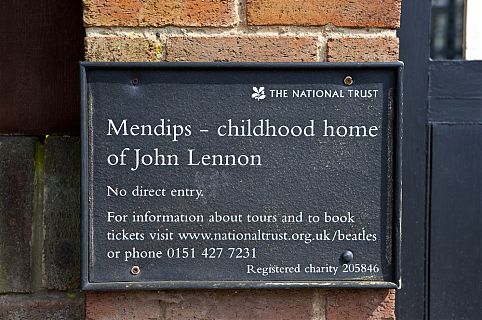 Casa onde morou John Lennon, 251 Menlove Avenue, Liverpool