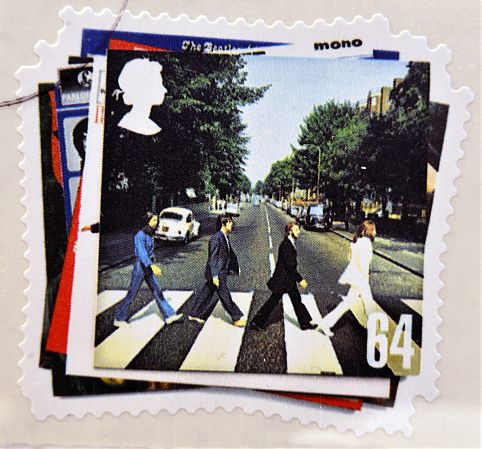 Capa de álbum dos Beatles 