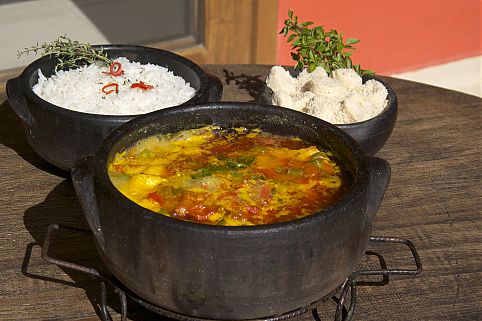 Moqueca de peixe do restaurante Porto Mare