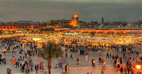 Praça El Fna - Marrakech, Marrocos