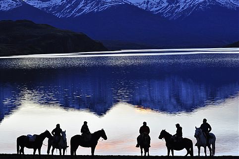 Cavalgada na Laguna Sofia