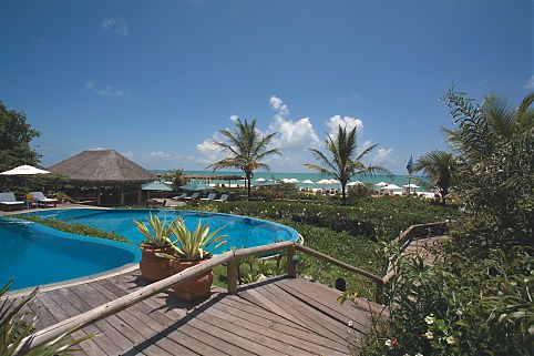 Piscina da Pousada Estrela d´Água, Trancoso, BA