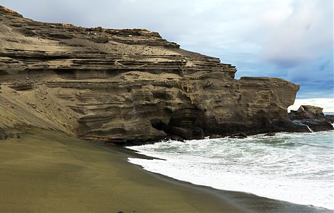 Praia Papakolea, Havaí