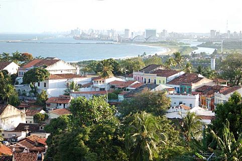 Vista de Olinda e Recife