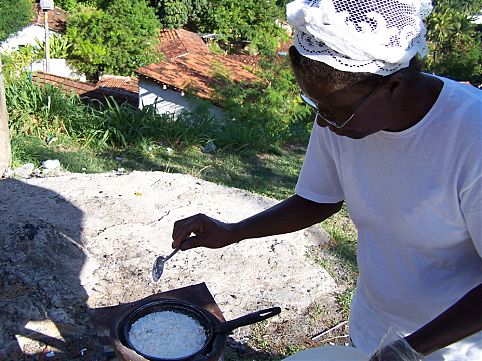 Tapioca nas ruas de Olinda 