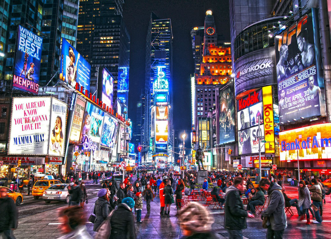 Os 10 locais mais clicados do Instagram