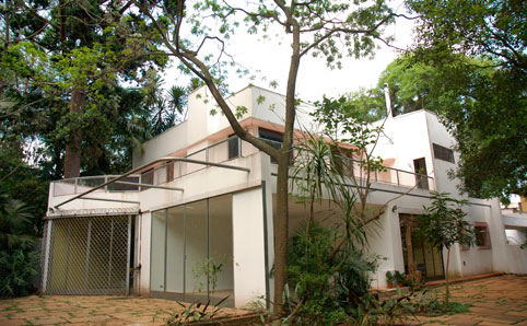 Exterior of the Casa Modernista