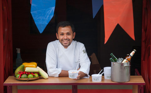 Chef Dagoberto Torres at Suri