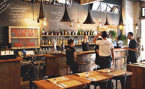 Interior at Butcher's Market