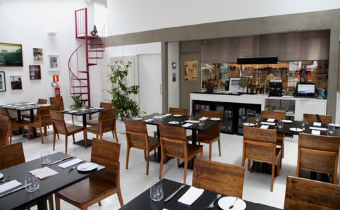 Interior of Chef Vivi