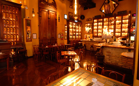 Inside the Charles Edward bar