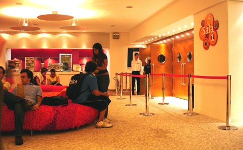 Cine Livraria Cultura lobby