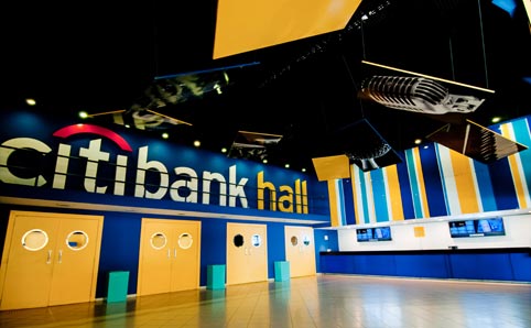 Exterior of Citibank Hall