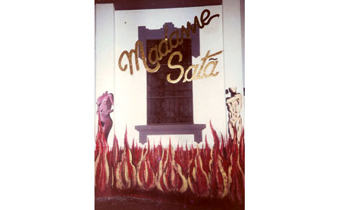Outside of the old Madame Satã