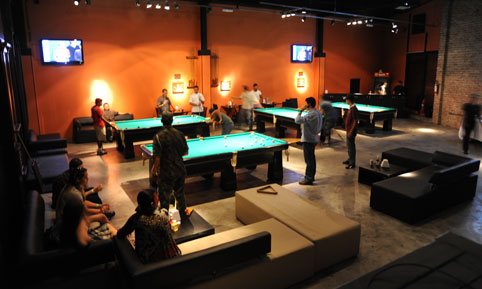 Interior of Tati Snooker