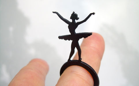 A ballerina ring by TUN
