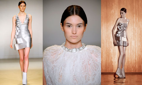 Various fashions from Gloria Coelho