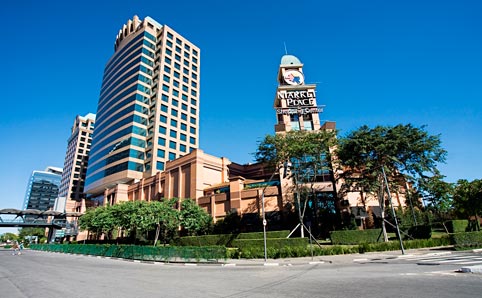 Façade of Shopping Market Place