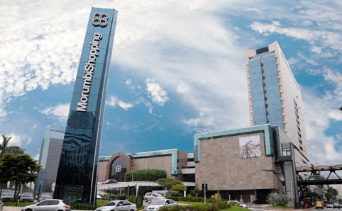 Facade of Morumbi shopping