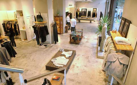The Osklen store on Rua Oscar Freire